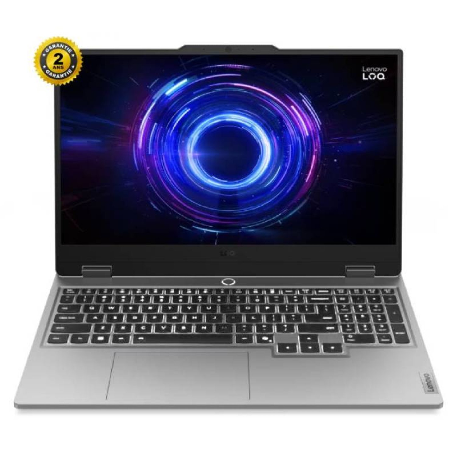 PC Portable Gamer Lenovo LOQ 15IAX9 I5 12450HX 8GB 512GBSSD  RTX3050 — vue 2