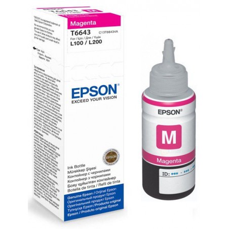 Bouteille d'encre Epson T6643 Magenta 70ml - Epson - photo 3