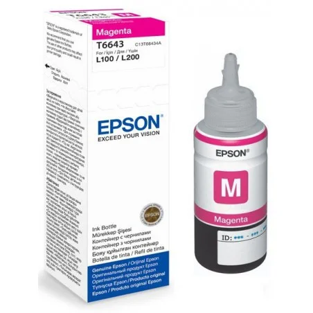 Bouteille d'encre Epson T6643 Magenta 70ml - Epson - photo 3
