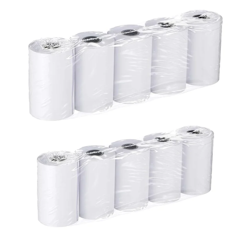 10x ROULEAU PAPIER THERMIQUE 57MM x 40MM - photo 1