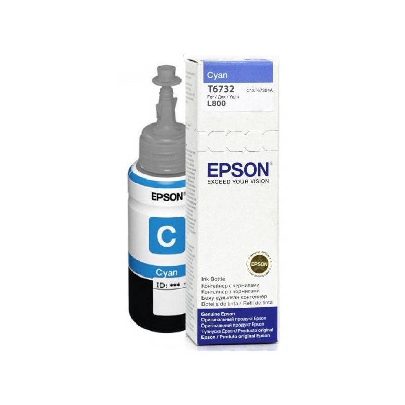 Bouteille d'encre Epson T6732 Cyan 70ml - Epson - photo 1