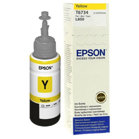 Bouteille d'encre Epson T6734 Yellow 70ml - Epson - photo 3
