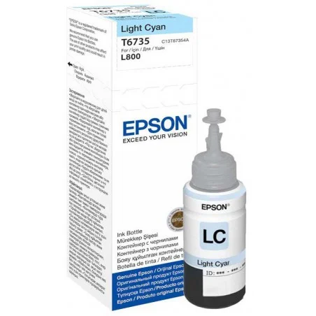 Bouteille d'encre Epson T6735 Light Cyan 70ml - Epson - photo 3
