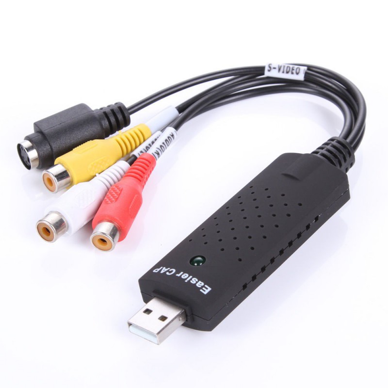 Convertisseur Easier CAP USB 2.0 vers 3RCA + S-VIDEO - photo 2
