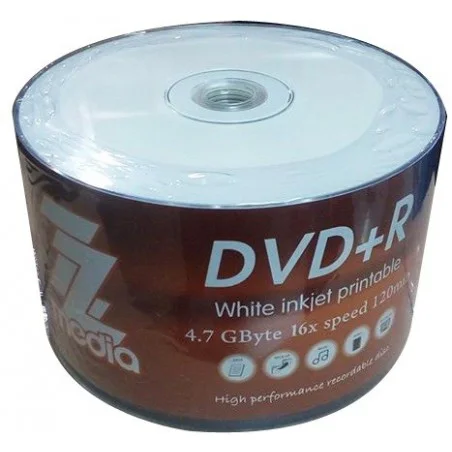Bobine 50x DVD-R 16x 4.7GB Imprimable - photo 3