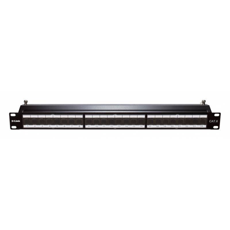 Panneau de brassage D-Link 24 Ports Cat 6 Blindé KEYSTONE - D-Link - photo 2