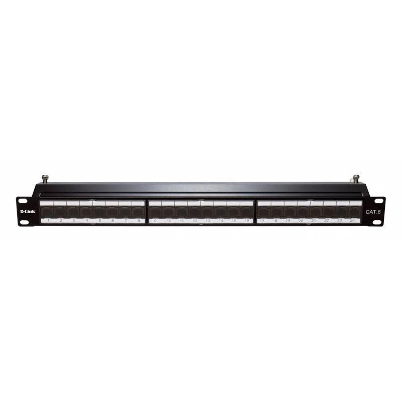 Panneau de brassage D-Link 24 Ports Cat 6 Blindé KEYSTONE - D-Link - photo 2
