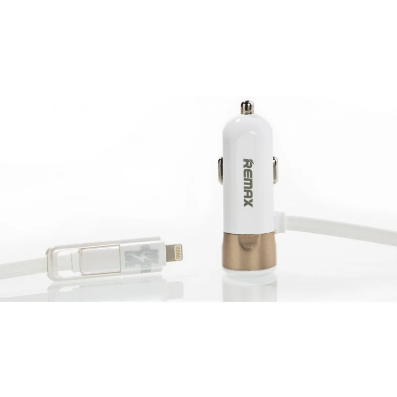 Chargeur Allume Cigare avec Cable 2en1 Remax RCC102 - photo 2