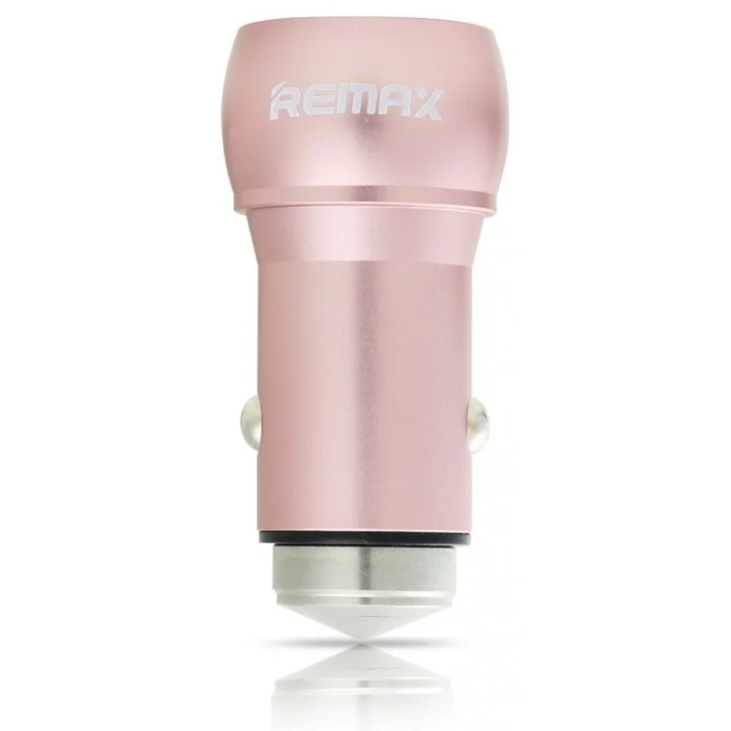 Chargeur Allume Cigare Remax RCC205 / 2x Ports 2.4A / Rose - photo 3