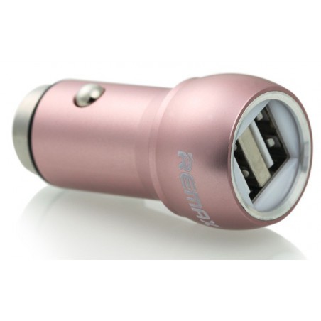 Chargeur Allume Cigare Remax RCC205 / 2x Ports 2.4A / Rose - photo 5
