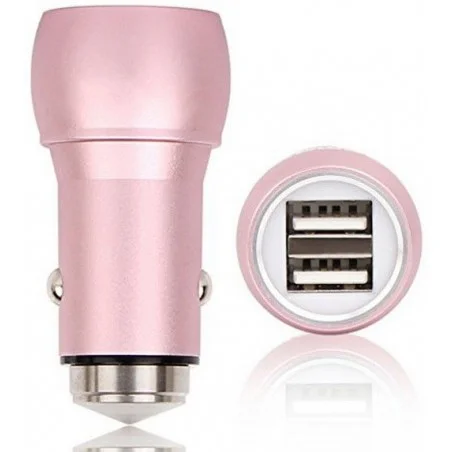 Chargeur Allume Cigare Remax RCC205 / 2x Ports 2.4A / Rose - photo 7