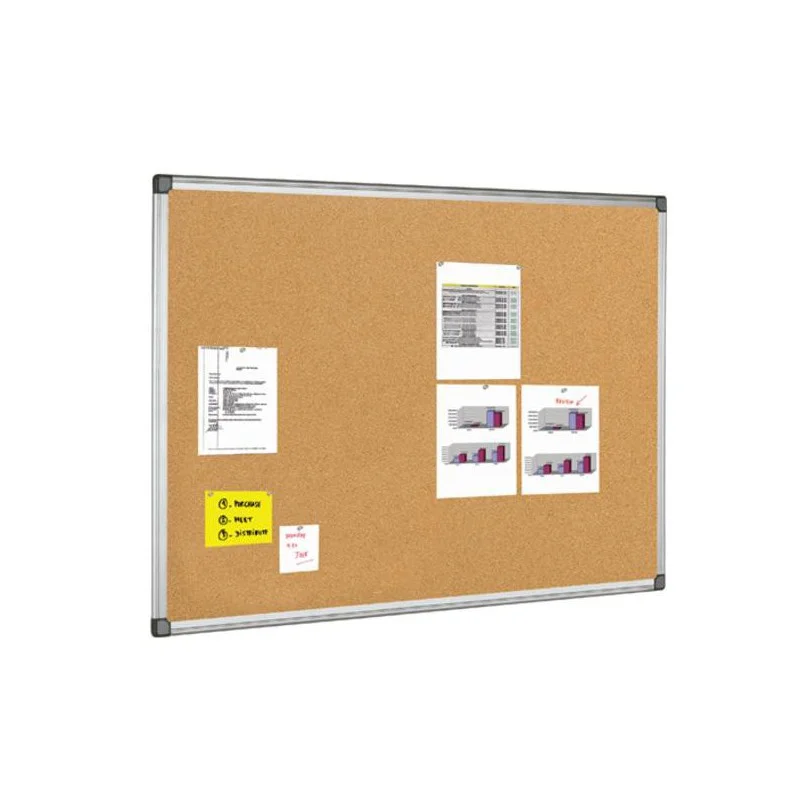 TABLEAU D'AFFICHAGE LIEGE 2X3 CADRE  ALUMINIUM / 120 x 180 cm