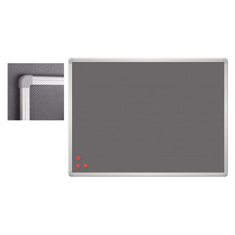 Tableau d'affichage 2x3 Magnétique PinMag / Surface Metal - Tissu / 120 x 90 cm - photo 1