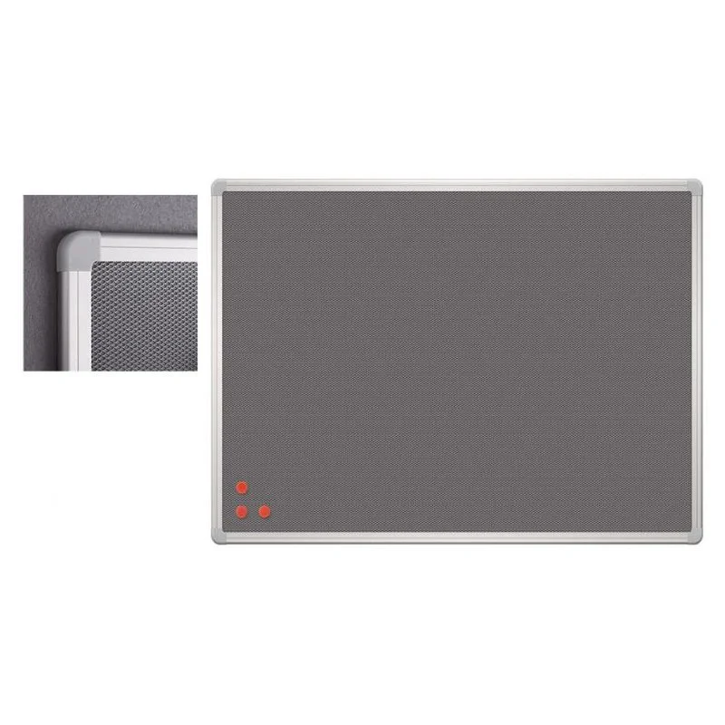Tableau d'affichage 2x3 Magnétique PinMag / Surface Metal - Tissu / 120 x 90 cm - photo 1