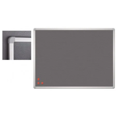 Tableau d'affichage 2x3 Magnétique PinMag / Surface Metal - Tissu / 120 x 90 cm - photo 3