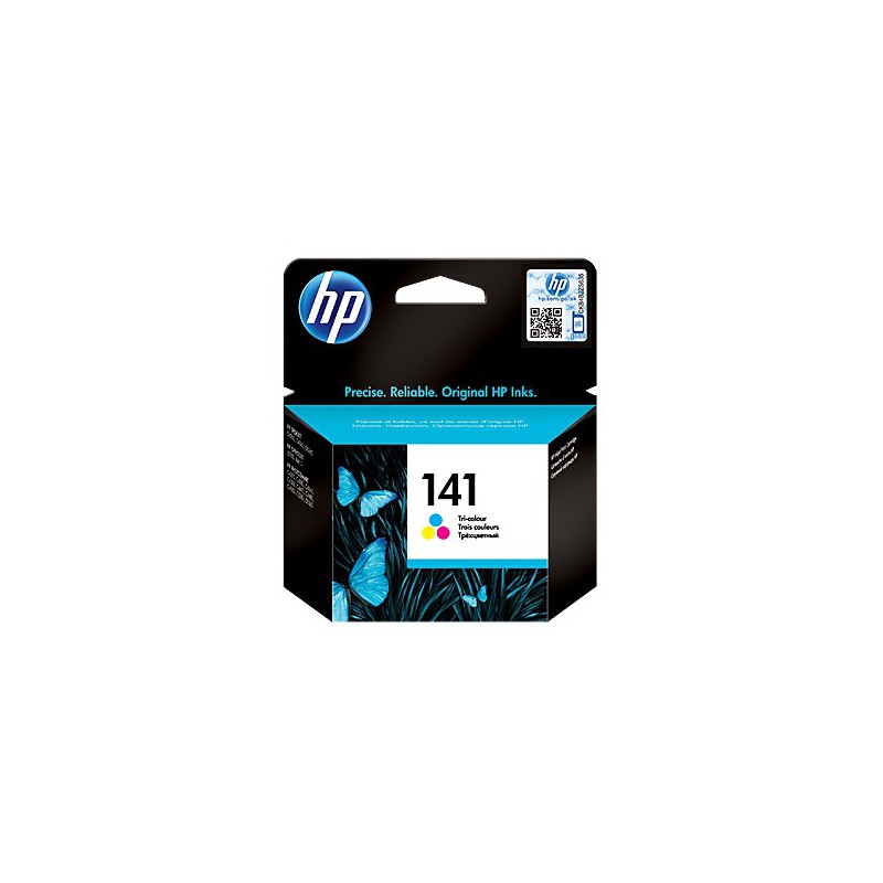 Cartouche d'encre authentique trois couleurs HP 141 - HP - photo 1