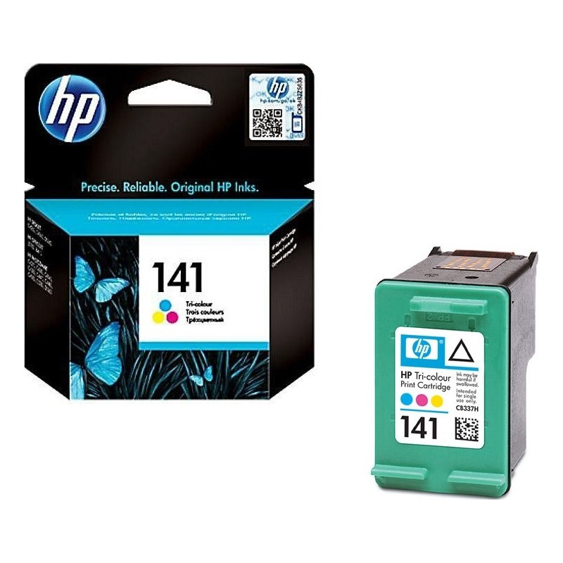 Cartouche d'encre authentique trois couleurs HP 141 - HP - photo 2