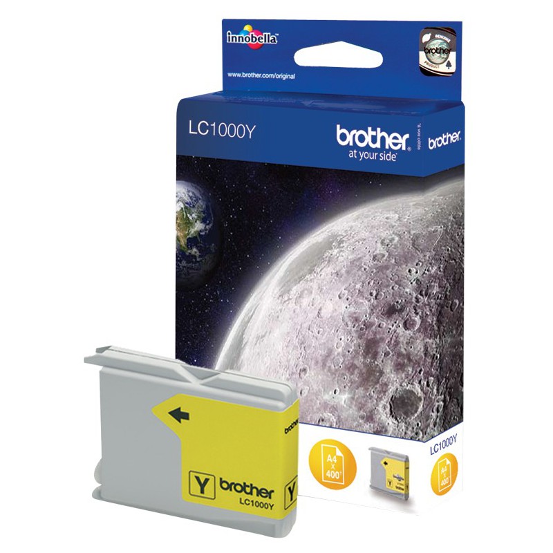 Cartouche Jet d'encre Originale Brother LC1000Y / Jaune - Brother - photo 1