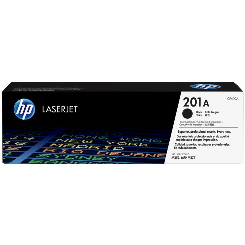 Cartouche de toner HP 201A  LaserJet Noir originale / 1 420 pages CF400A - HP - photo 1