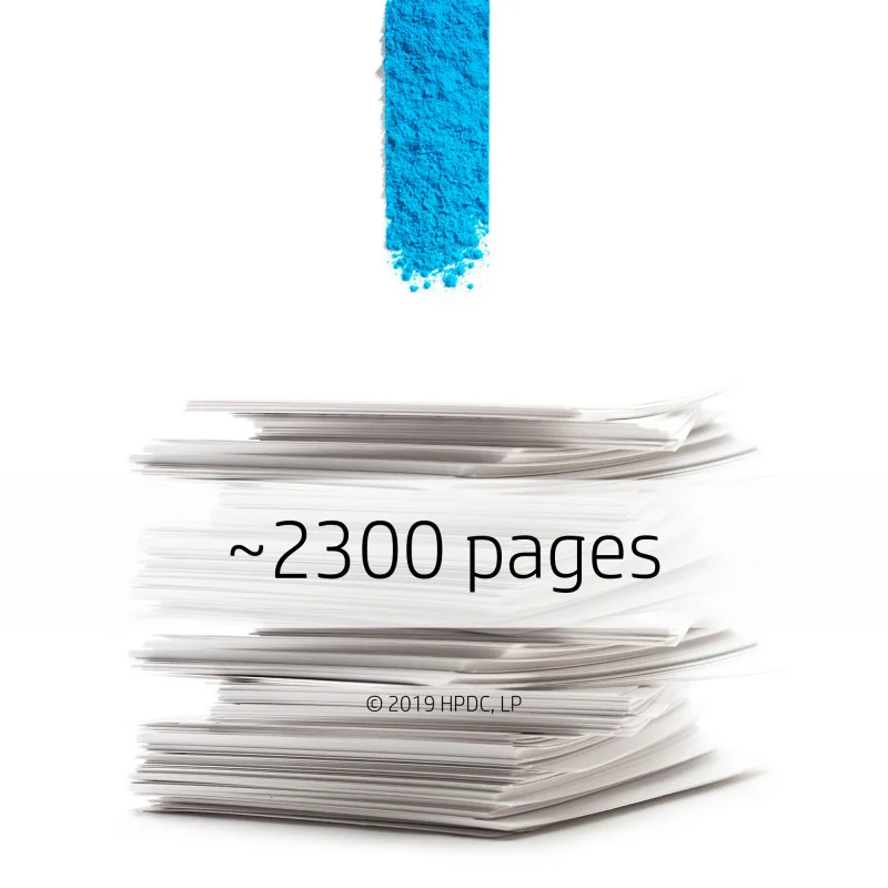 Cartouche de toner HP 410A  LaserJet cyan originale / 2 300 pages CF411A - HP - photo 5