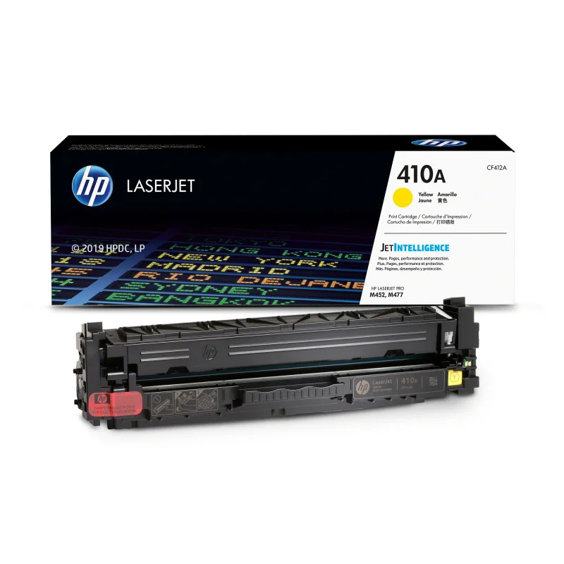 Cartouche de toner HP 410A  LaserJet jaune originale / 2 300 pages CF412A - HP - photo 3