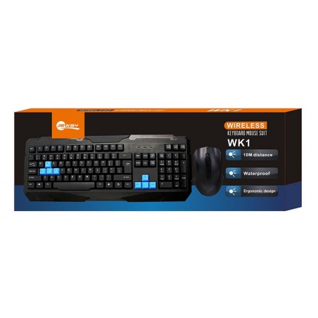 Ensemble Clavier Souris Sans Fil Jeway WK1 - photo 11