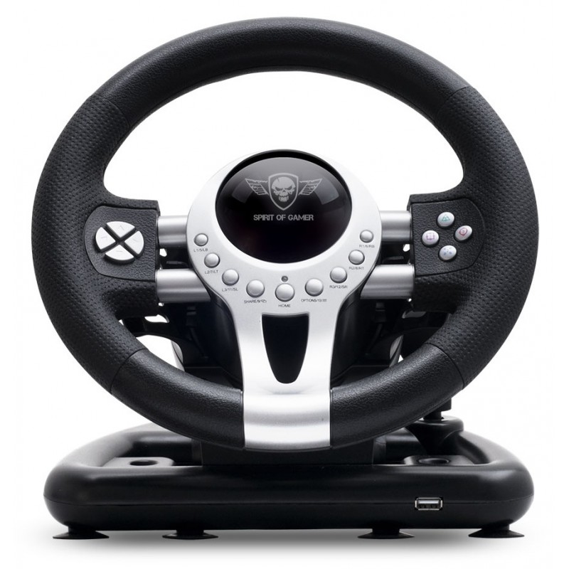 Ensemble volant + pédalier + levier de vitesse Spirit of Gamer Race Wheel Pro 2 - Spirit of Gamer - photo 1