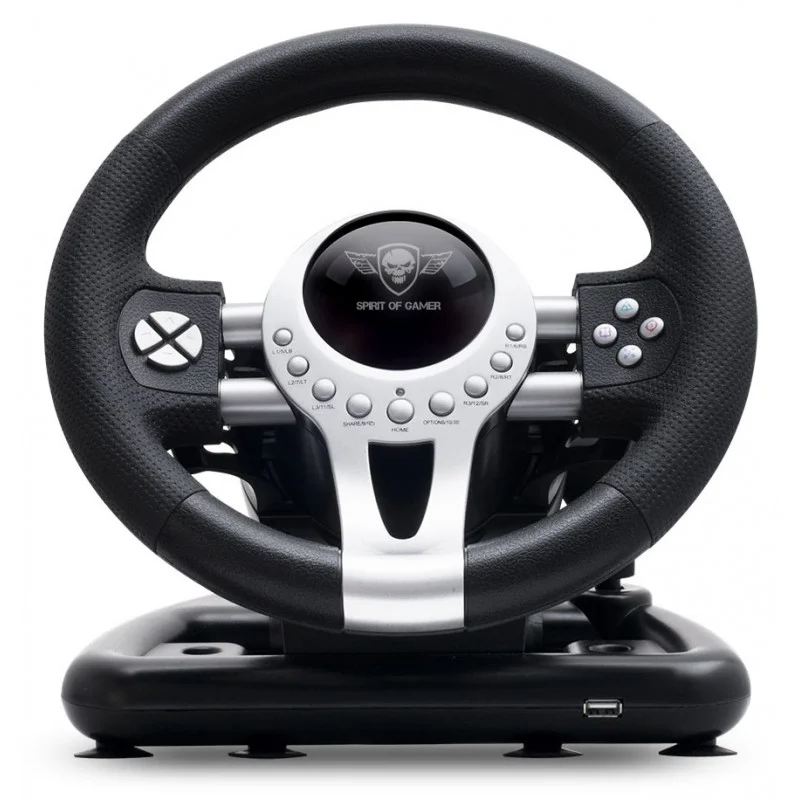 Ensemble volant + pédalier + levier de vitesse Spirit of Gamer Race Wheel Pro 2 - Spirit of Gamer - photo 1
