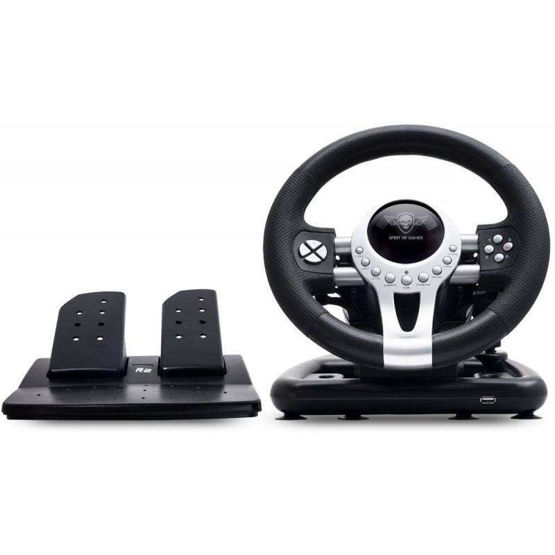 Ensemble volant + pédalier + levier de vitesse Spirit of Gamer Race Wheel Pro 2 - Spirit of Gamer - photo 2