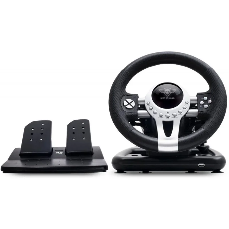 Ensemble volant + pédalier + levier de vitesse Spirit of Gamer Race Wheel Pro 2 - Spirit of Gamer - photo 2
