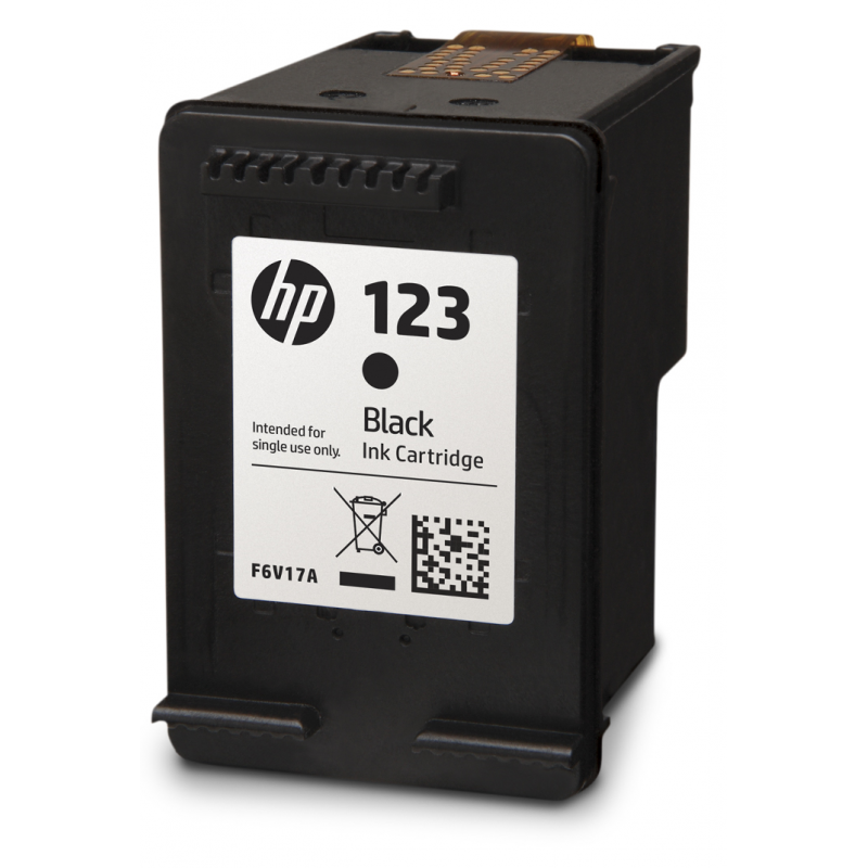 HP 123 cartouche d'encre authentique Noir / F6V17AE - HP - photo 2