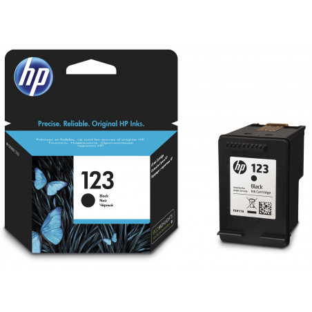 HP 123 cartouche d'encre authentique Noir / F6V17AE - HP - photo 13