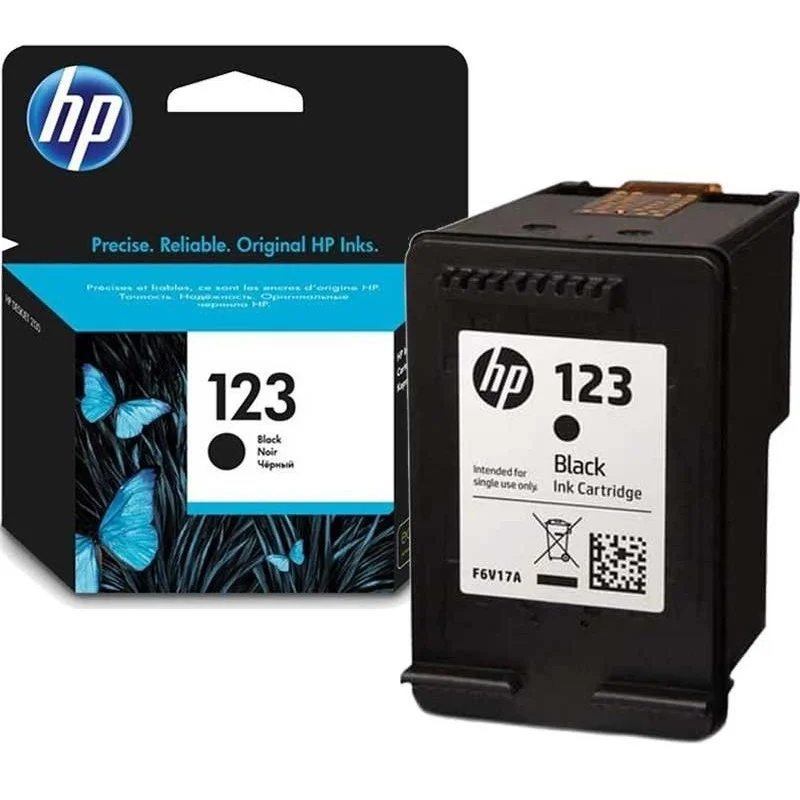 HP 123 cartouche d'encre authentique Noir / F6V17AE - HP - photo 3