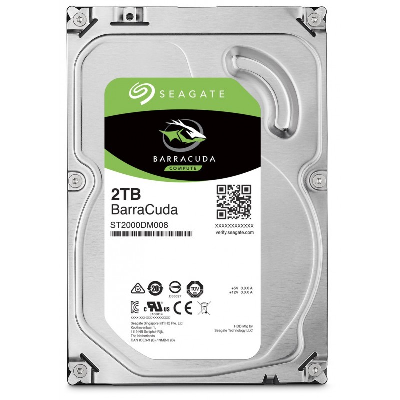 Disque Dur Interne 3.5" Seagate Barracuda 2 To - Seagate - photo 1