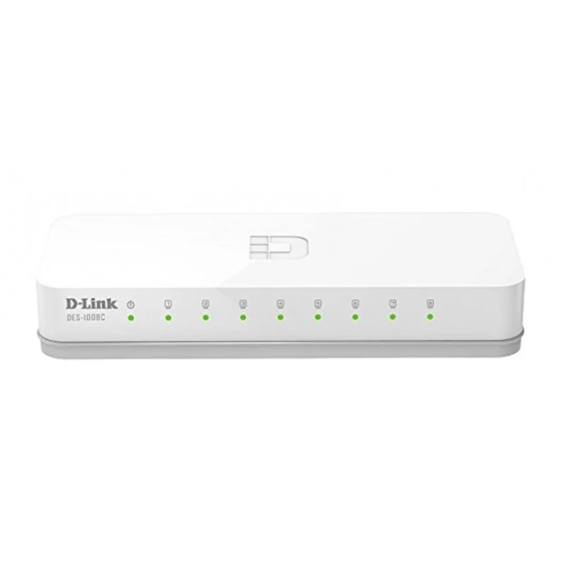 Switch D-Link 8 Ports Fast Ethernet 10/100Mbps Unmanaged