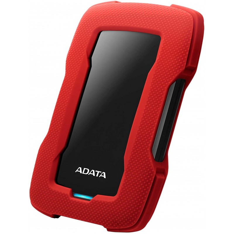 Disque Dur Externe Adata Anti-Choc HD330 USB 3.2 / 1 To / Rouge - ADATA - photo 1