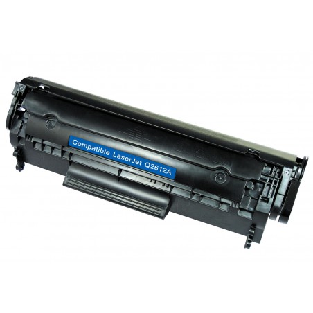 TONER ADAPTABLE UNIVERSEL HP/CANON Q2612A/FX10/FX9 - NOIR - Compatible Hp - photo 5