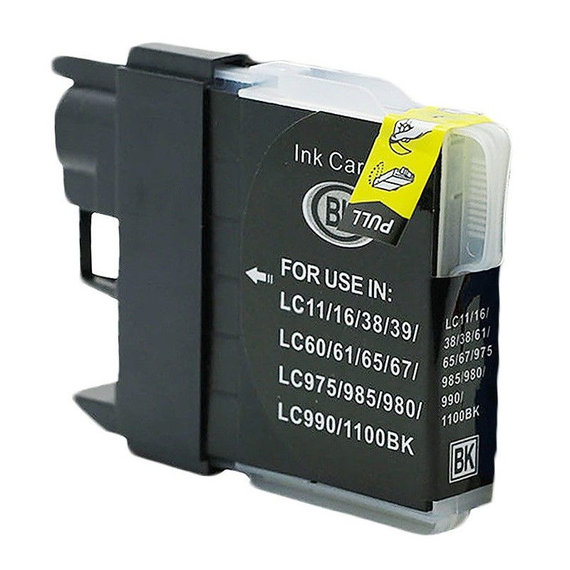 CARTOUCHE ADAPTABLE BROTHER LC980/985BK / NOIR - Brother - photo 2