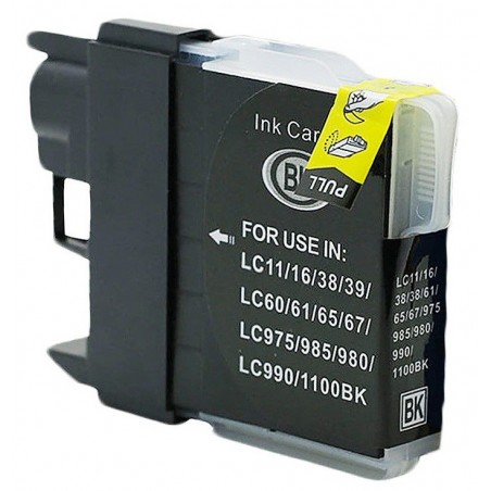 CARTOUCHE ADAPTABLE BROTHER LC980/985BK / NOIR - Brother - photo 3