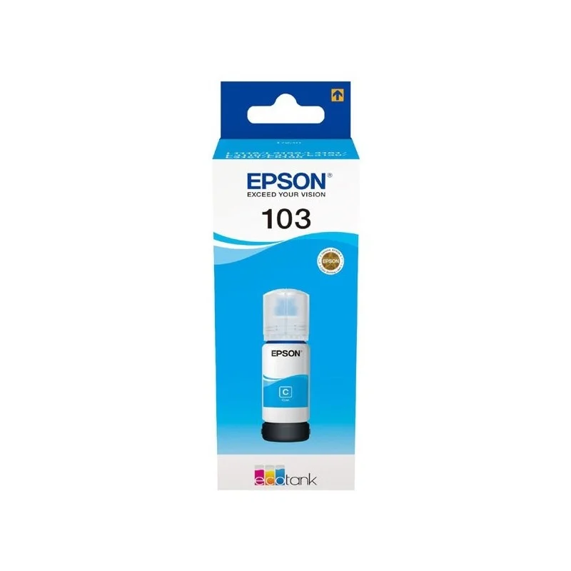 Bouteille d'encre Originale Epson EcoTank 103 / Cyan - Epson - photo 2