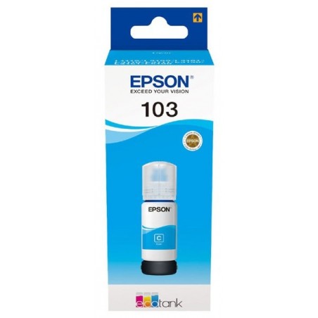 Bouteille d'encre Originale Epson EcoTank 103 / Cyan - Epson - photo 5