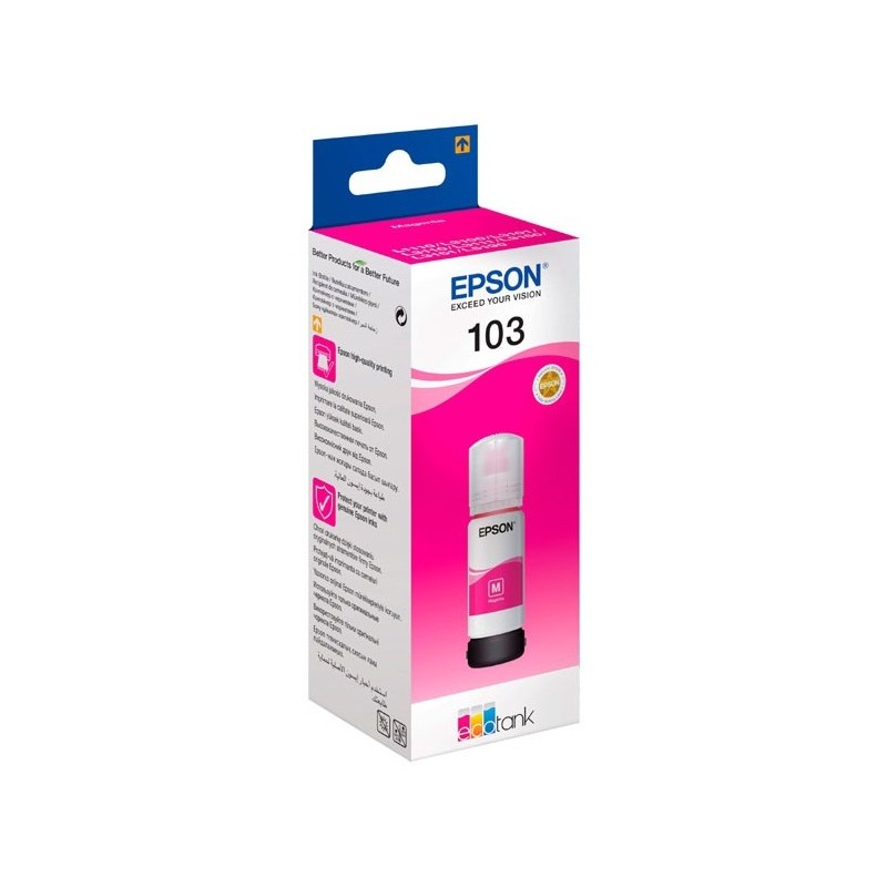 Bouteille d'encre Originale Epson EcoTank 103 / Magenta - Epson - photo 3
