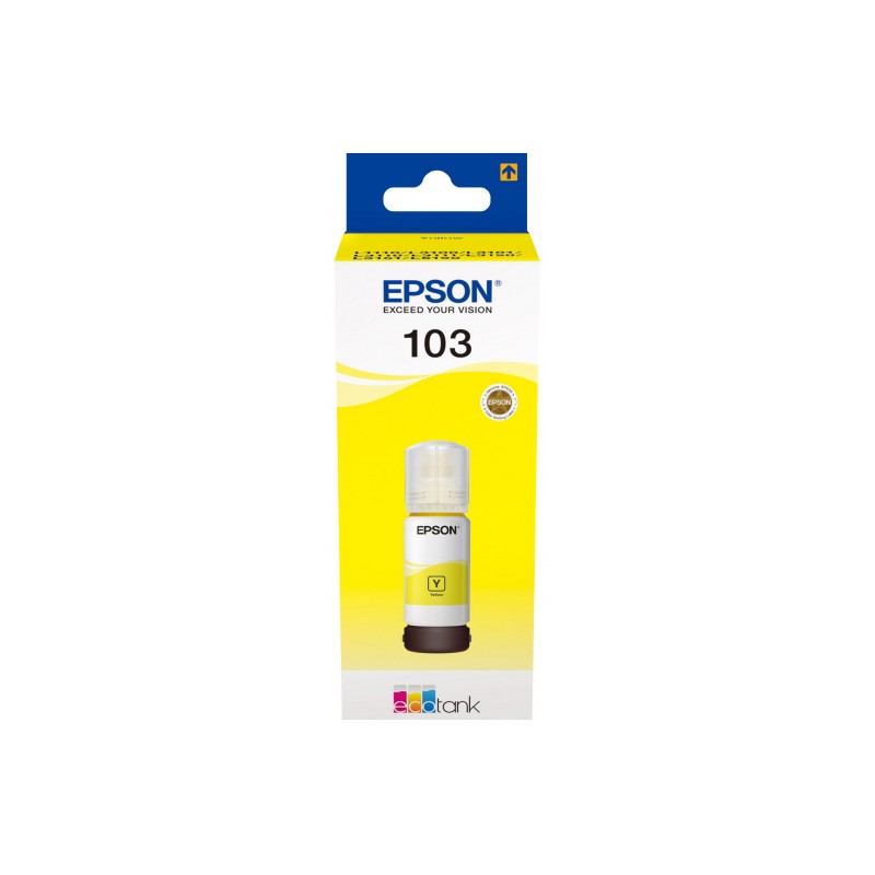Bouteille d'encre Originale Epson EcoTank 103 / Yellow - Epson - photo 2