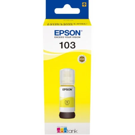 Bouteille d'encre Originale Epson EcoTank 103 / Yellow - Epson - photo 5