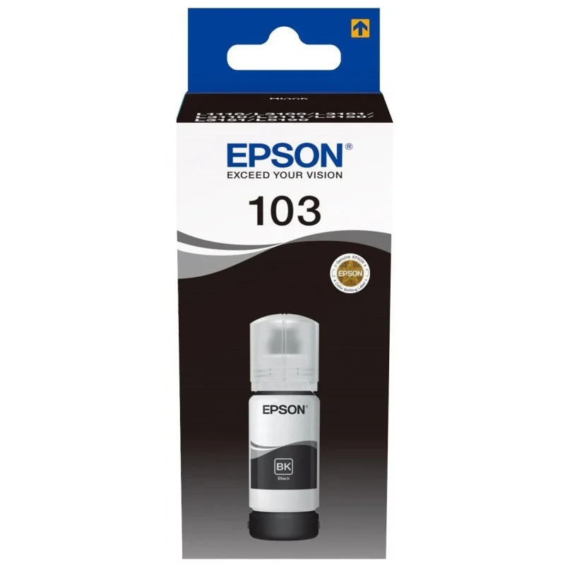 Bouteille d'encre Originale Epson EcoTank 103 / Noir - Epson - photo 1