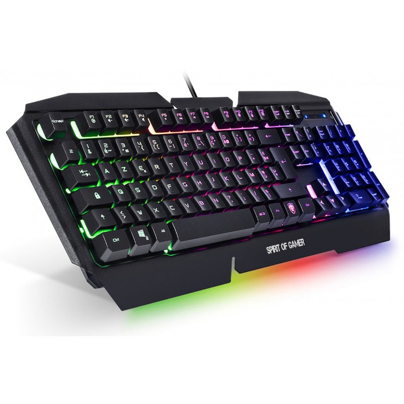 Clavier Gaming Rétroéclairé Spirit of Gamer Pro-K5 / Noir - Spirit of Gamer - photo 2