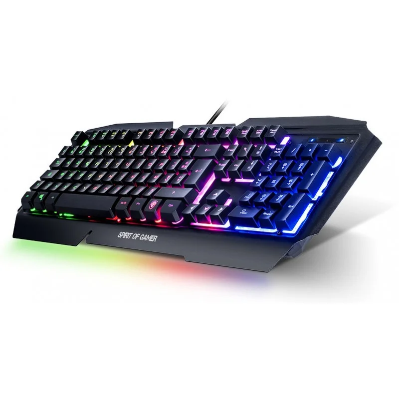 Clavier Gaming Rétroéclairé Spirit of Gamer Pro-K5 / Noir - Spirit of Gamer - photo 3