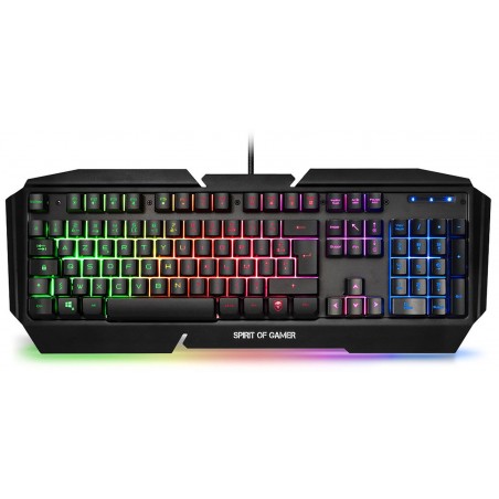 Clavier Gaming Rétroéclairé Spirit of Gamer Pro-K5 / Noir - Spirit of Gamer - photo 7