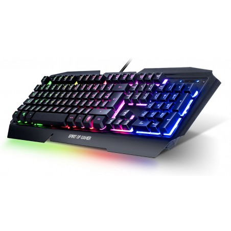 Clavier Gaming Rétroéclairé Spirit of Gamer Pro-K5 / Noir - Spirit of Gamer - photo 10