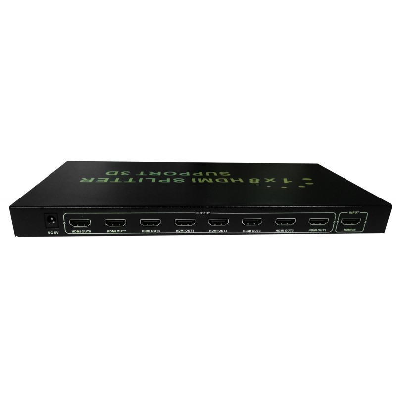 Splitter HDMI 8 ports Full HD 1080P 3D - photo 2